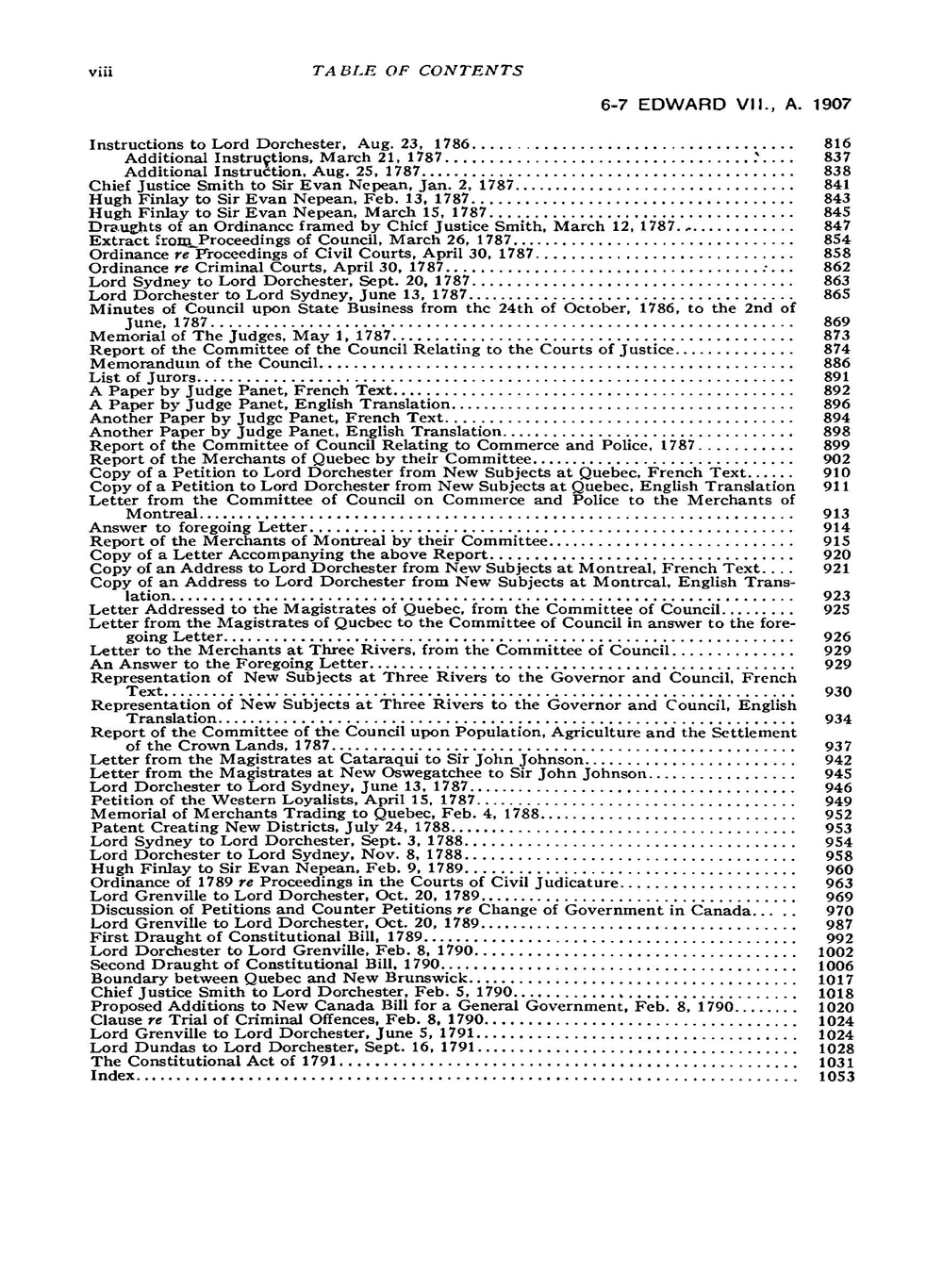 Documents Relating to the Constitutional History of Canada. Part 1 | Adam Shortt