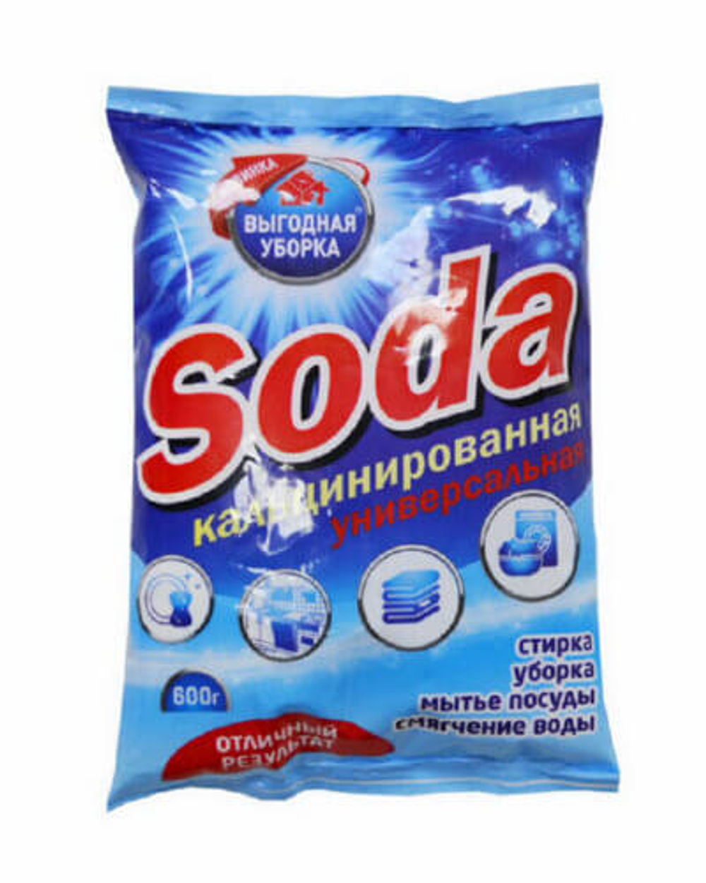 Сода кальцинированная Выгодная уборка  600 г.