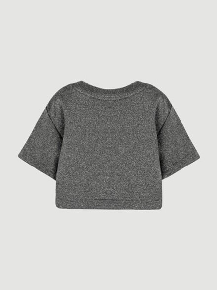 Футболка укороченная Mjölk Silver