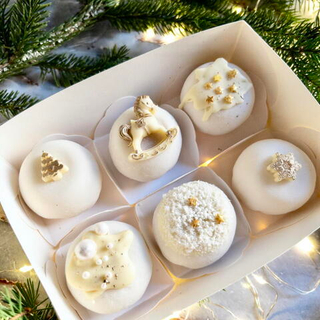 Моти 6 штук «Зимняя золотая коллекция» | новый год | новогодний подарок | тайный санта