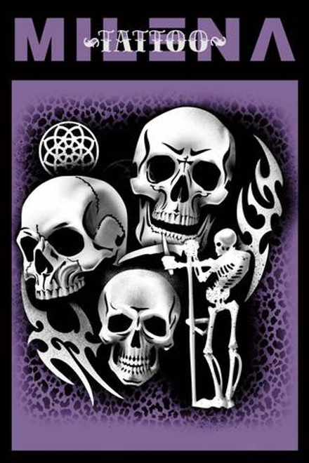 Трафарет для аэротату Milena 04