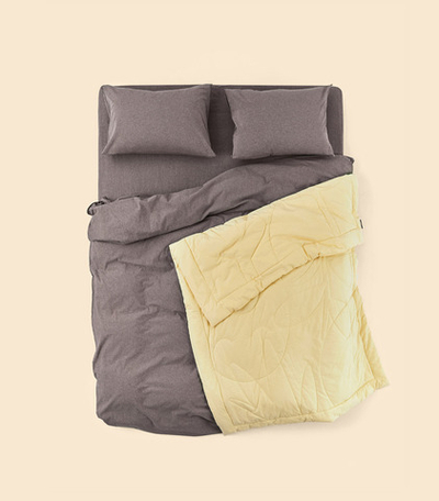 Пододеяльник - Melange Brownie - 135x200