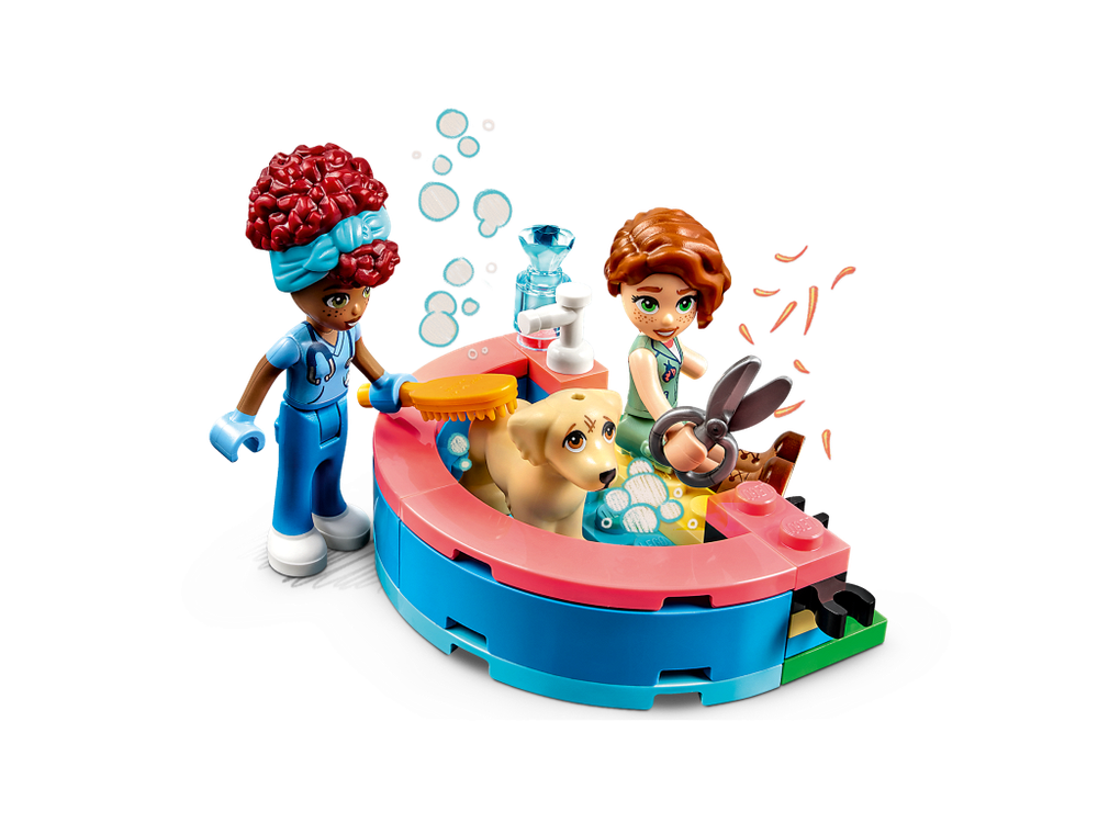LEGO Friends 41727 — центр спасения собак, уход и игры с питомцами