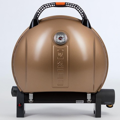 Газовый гриль O-GRILL 900MT bicolor black-gold + адаптер А