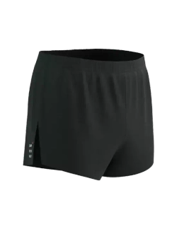 Racing Split Short - Black