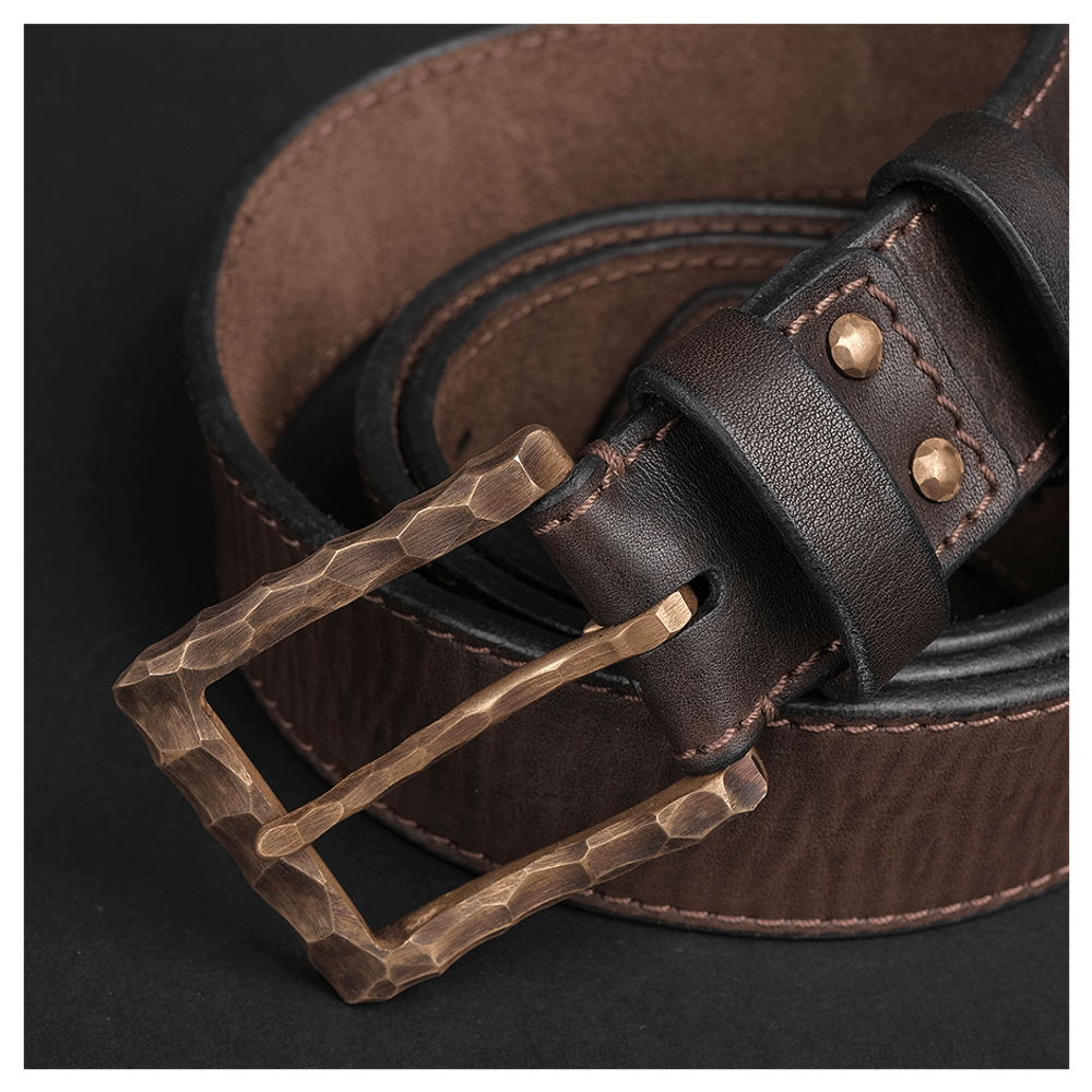 Кожаный ремень «Собранность духа»