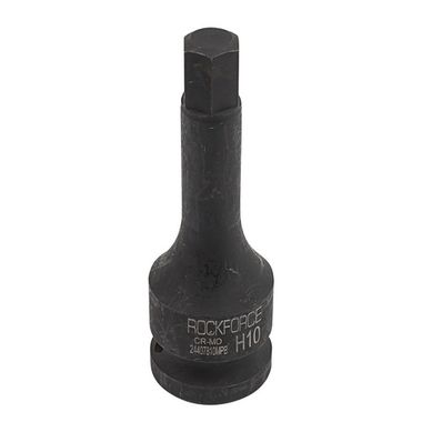 Головка-бита 6-гранная ударная 10мм,1/2'' RockForce RF-24407810MPB
