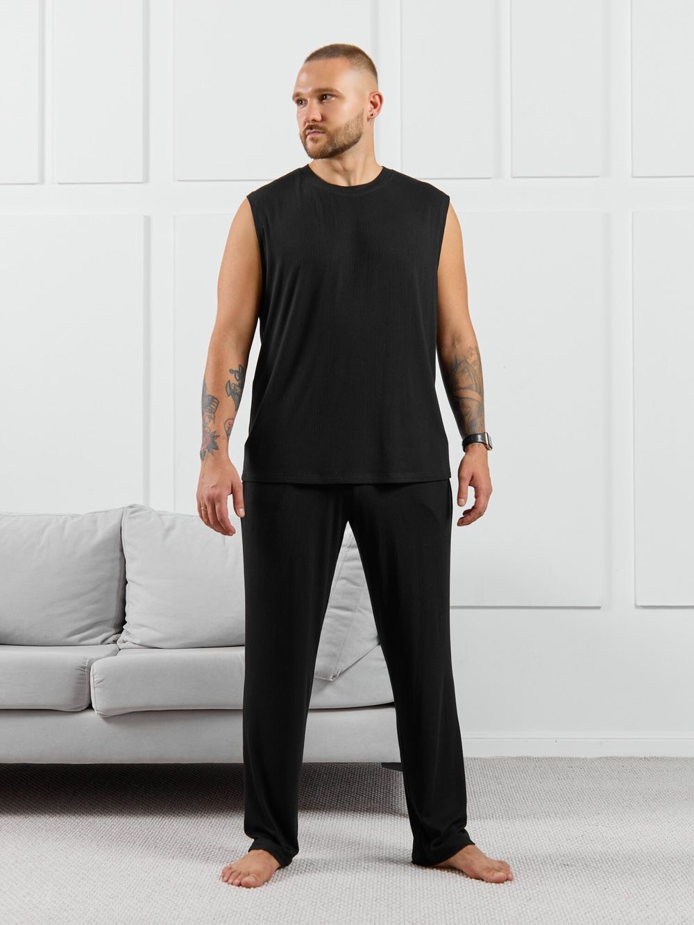 Брюки мужские Алессандро-3 Виотекс ЧЁРНЫЙ