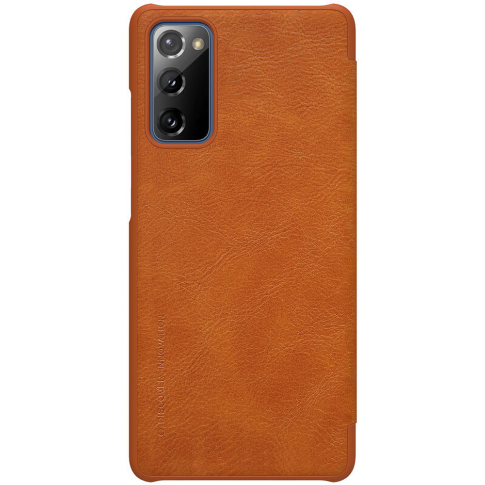 Кожаный чехол-книжка Nillkin Leather Qin для Samsung Galaxy S20 FE