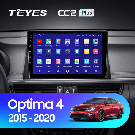 Teyes CC2 Plus 10.2" для KIA Optima, K5 2015-2020