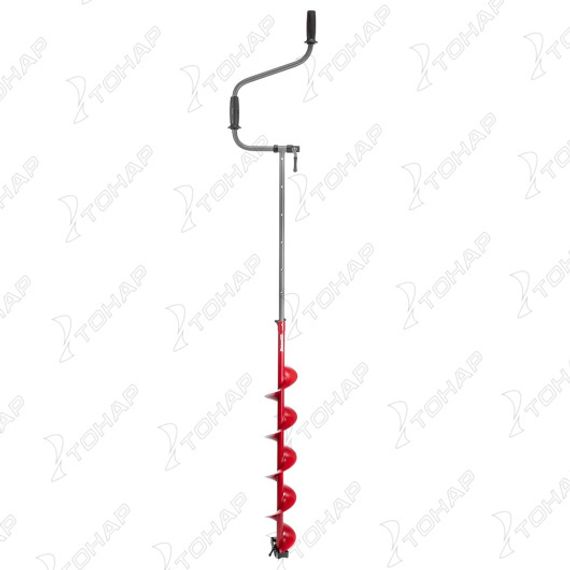 Ледобур BURAN 130R правое вращение, цельнотянутый шнек (LB-130R) Тонар