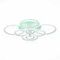 Потолочная светодиодная люстра Evoluce Cerina SLE500552-08RGB