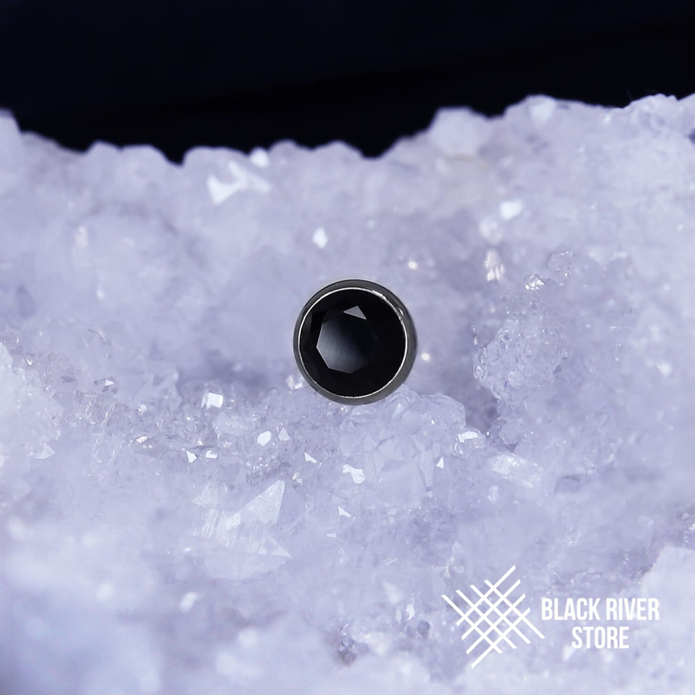 Накрутка HM Faceted Black Onyx