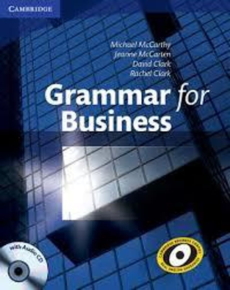 Grammar for Business Book with Audio CD