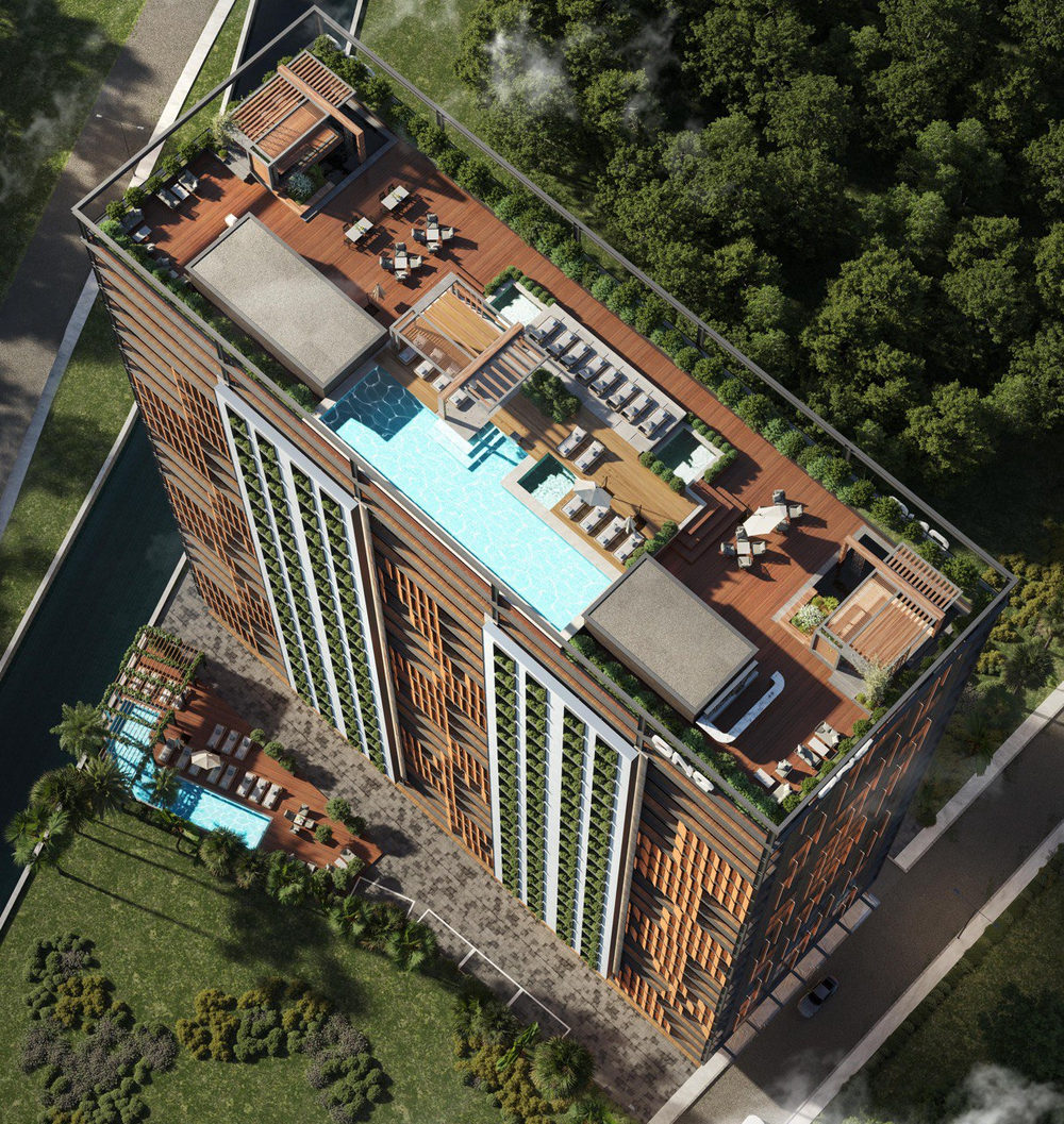 ЖК "STAY&RENT" Грузия, Батуми. Жилой комплекс премиум-класса в новом центре города. Рядом пляж 850м, парк Качиньских, велодорожки, ТРЦ и аэропорт в 5 минутах. Победитель European Property Awards 2025-2026 в номинации «Многофункциональные комплексы»