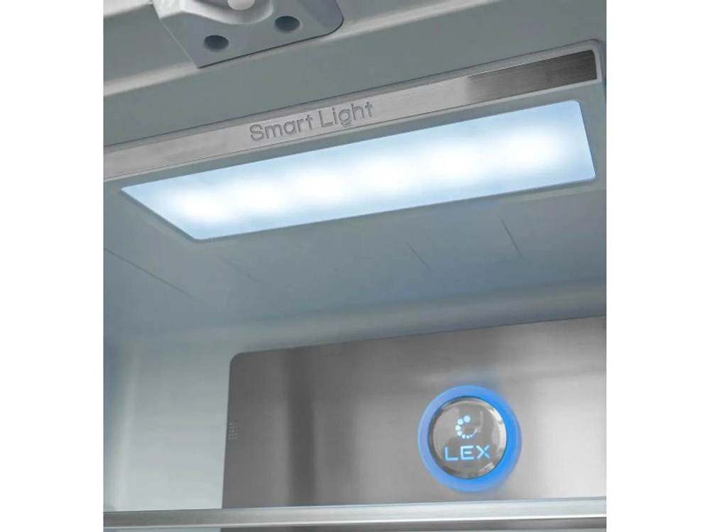 Холодильник Lex LCD505MgID серый