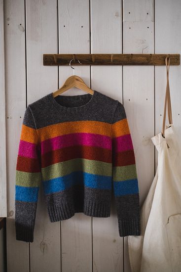 Свитер "Глазго" из пряжи Supersoft Knoll Yarns