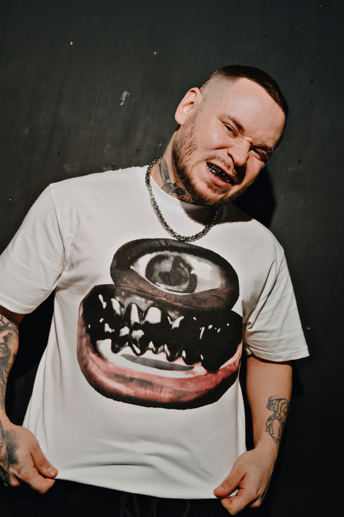 Футболка "Crazy mouth"