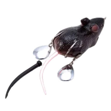 Воблер Namazu Мышь-незацепляйка с лепестками 76мм 26г Двойник YR Hooks #2/0 -