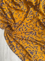 Ткань для шитья штапель вискоза принт