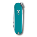 Нож перочинный Victorinox Classic Mountain Lake (0.6223.23B1) 58мм 7функций блистер бирюзовый