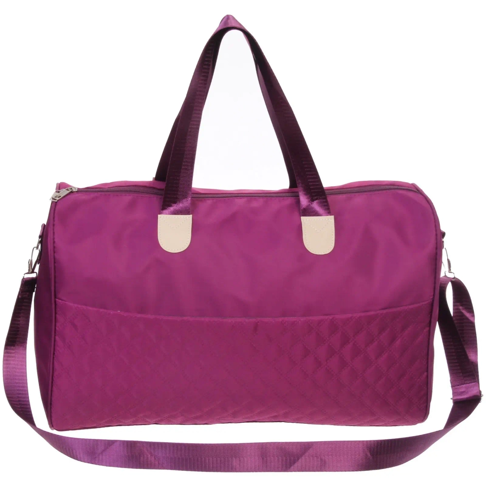 Сумка дорожно-спортивная «KANADA SPORT», цвет сиреневый, 2 кармана, 5кг, 47*24*30см