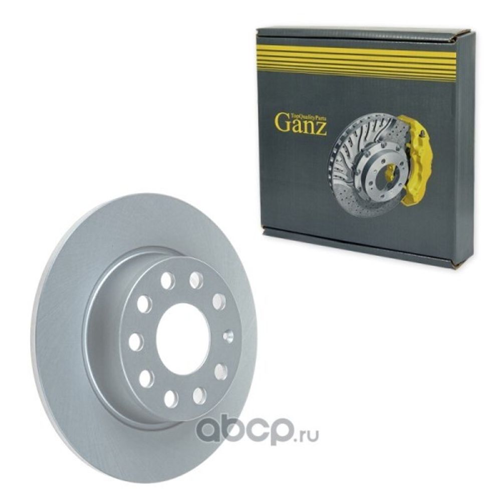 Диск тормозной задний Skoda Octavia Yeti (272x10) (GANZ)