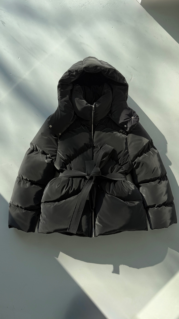 MATTE JACKET PUH BLACK