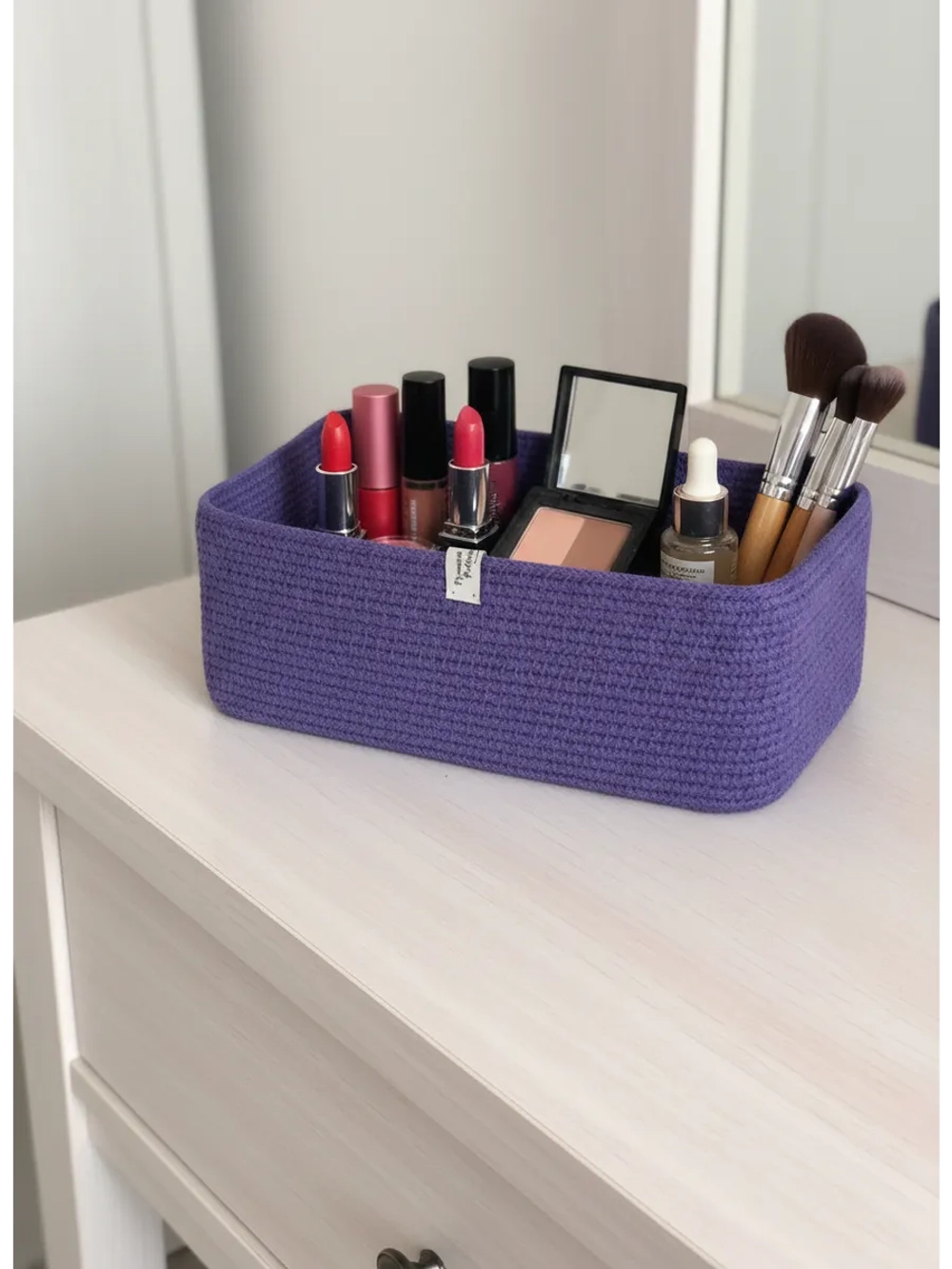 Корзина для хранения плетеная