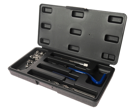 Набор инструментов и вставок для восстановления резьбы М8х1.25мм L=10.8мм 24 предмета JTC