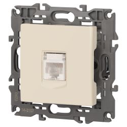 14-3107-02 ЭРА Розетка RJ45, IP20, сл.кость