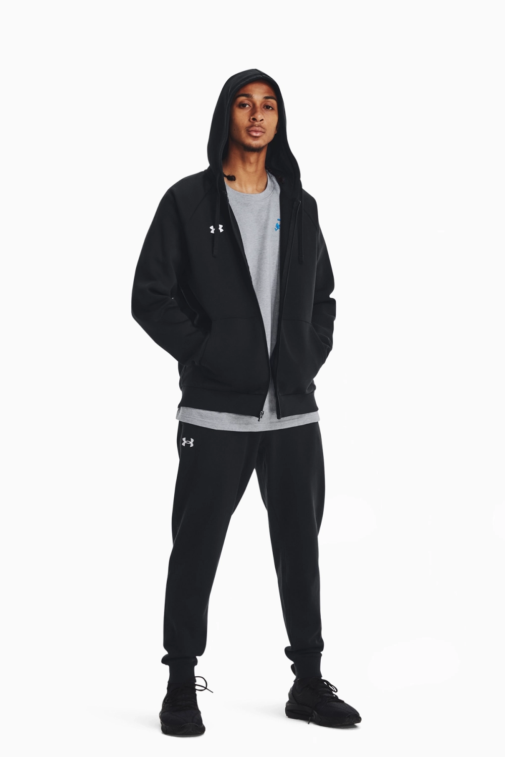 Кофта Under Armour Rival Fleece FZ - черный