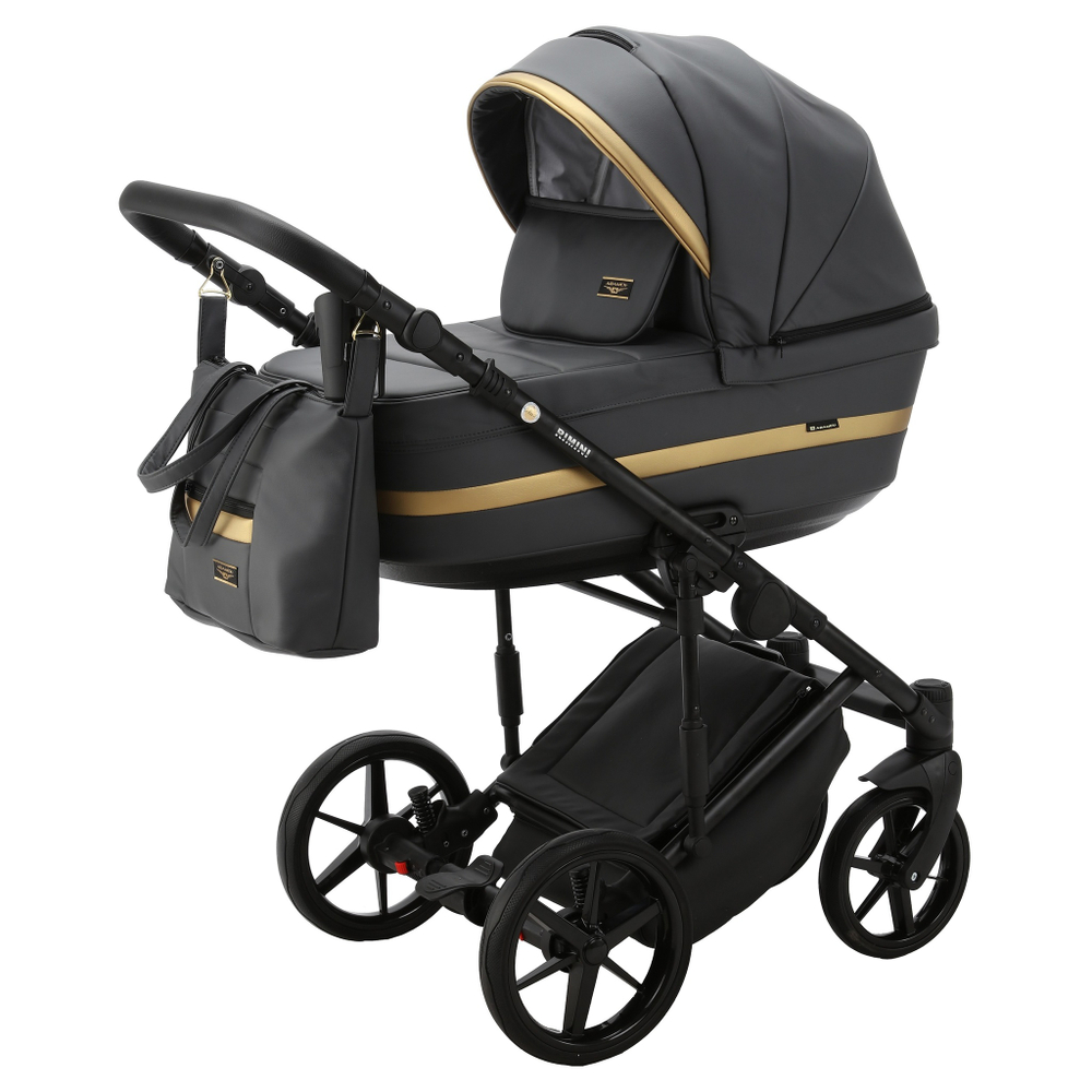 Adamex Rimini Deluxe RI-210 (2в1) Тёмно-серая экокожа