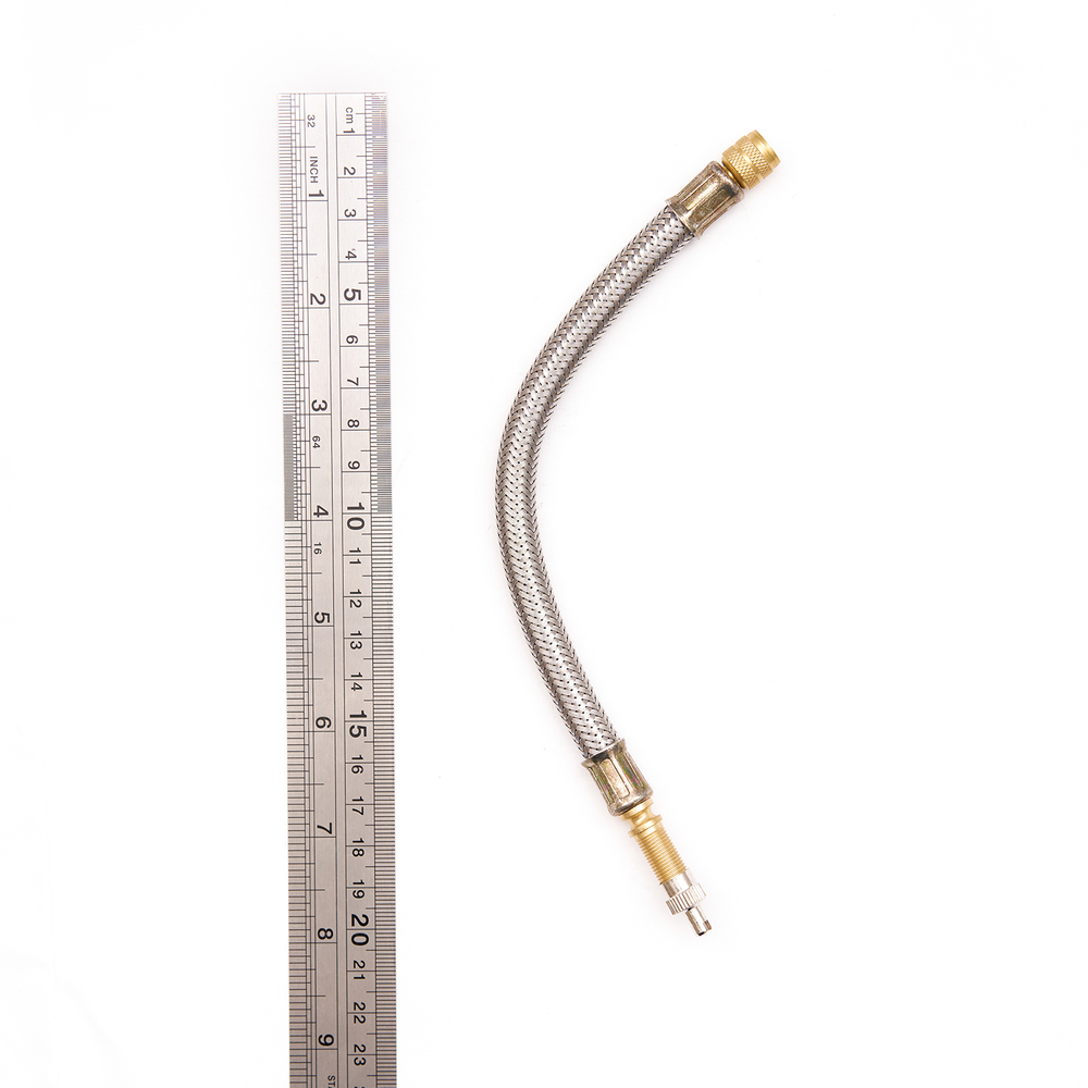 Удлинитель резиновый в мет. оплетке EX-200M, пр-во Китай