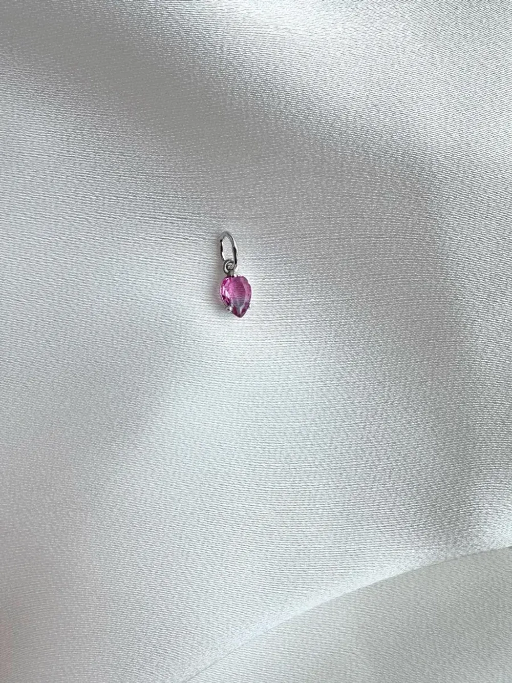 Серебряная подвеска с Турмалином