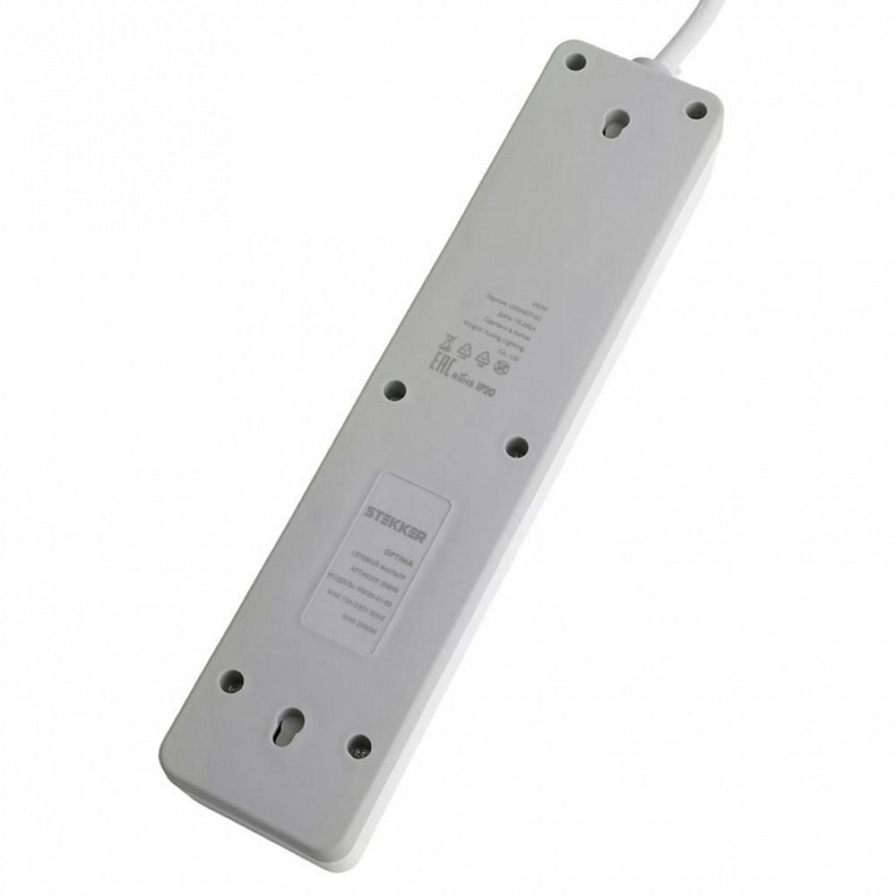 Сетевой фильтр Stekker Optima 50090