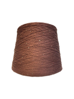 Пряжа на бобине (Италия) 100% хлопок с пайетками 100г- 450м 270 г