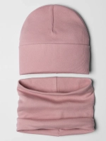 Шапка детская со снудом на осень