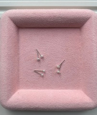 Серьги-гвоздики Жемчужинка 3,2мм