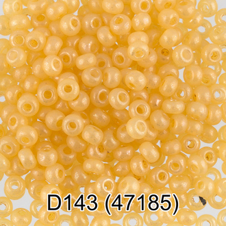 Бисер Чехия "GAMMA" круглый 4 10/0 2.3 мм D143 т.кремовый ( 47185 )