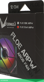 Вентилятор для корпуса Formula V Line Floe 12WH ARPW ARGB белый