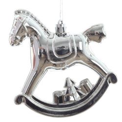 GAEM Набор из 2шт, Украшение новогоднее "Лошадка", L11 W5 H10 см