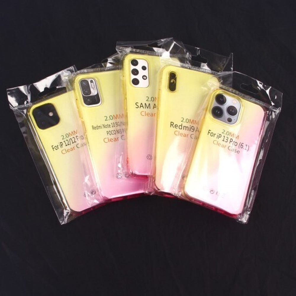 Чехол для iPhone 13 Pro Max Градиент, ТПУ, 012965