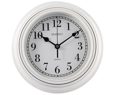 Часы настенные Energy EC-10, 32,8*4,3см (круглые) плавный ход, пластик, АА*1шт нет в компл
