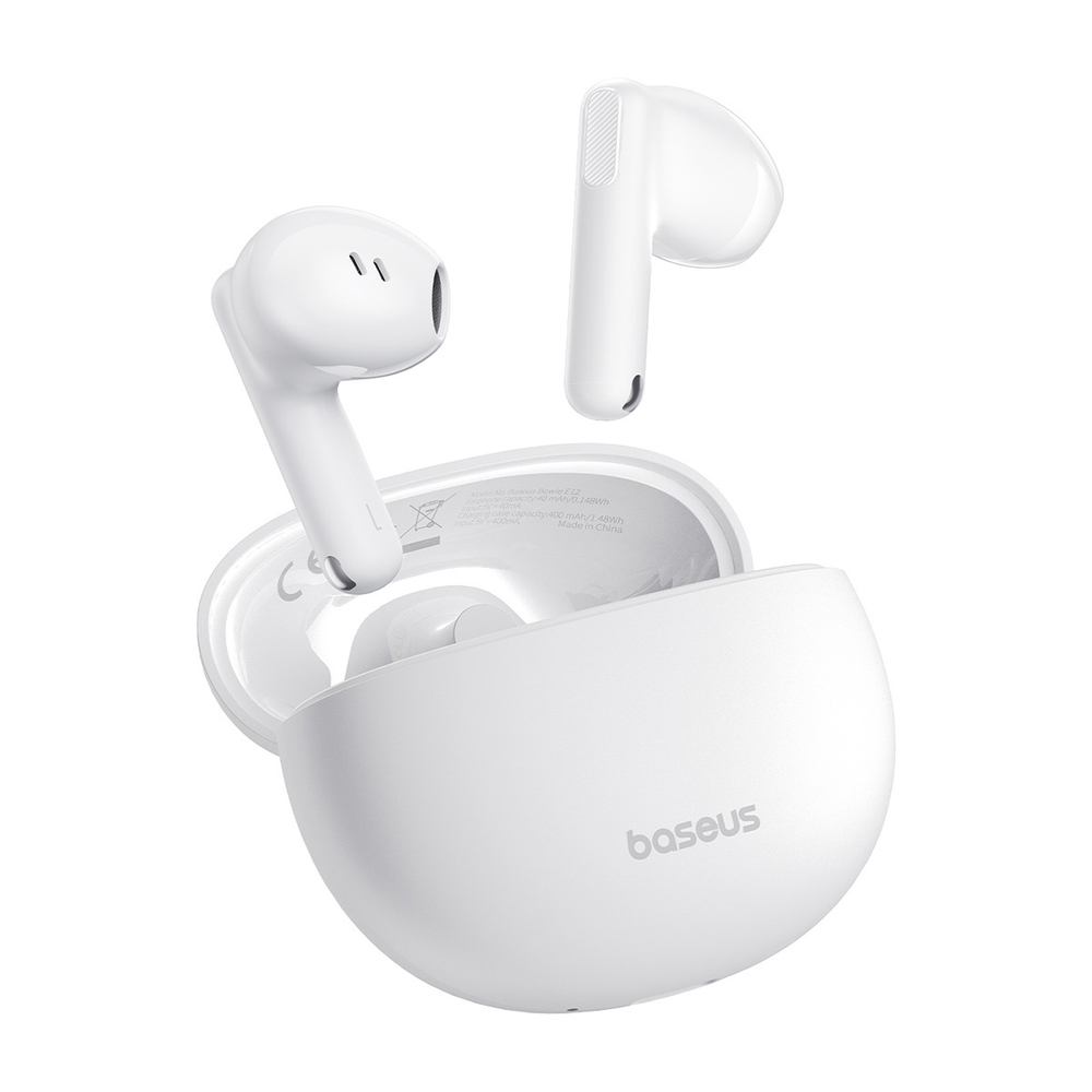 Беспроводные наушники Baseus Bowie E12 True Wireless Earphones - Moon White