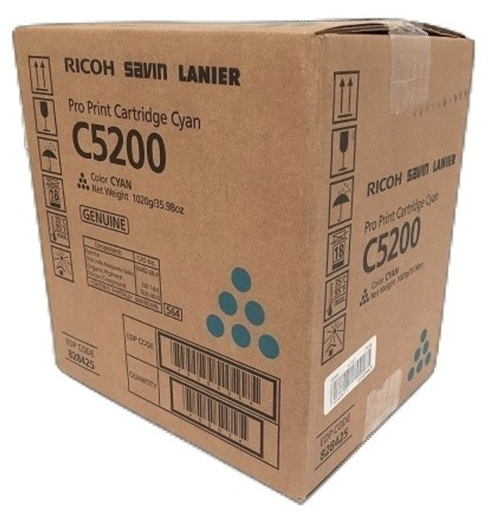 Тонер-картридж  Ricoh Pro Print Cartridge Cyan C5200