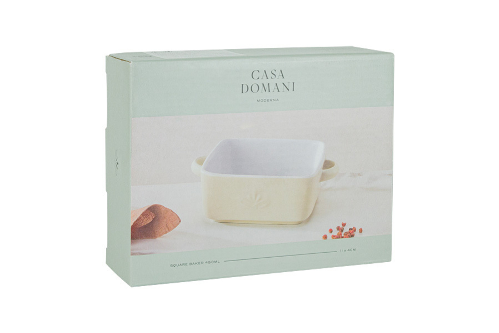 Блюдо 11см Moderna кремовое Casa Domani