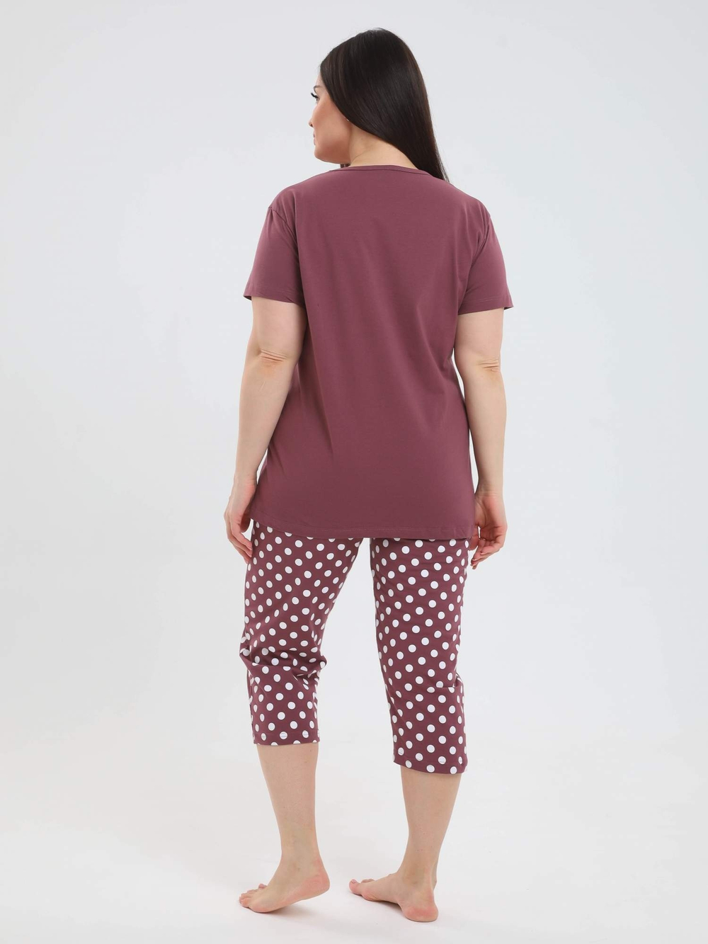 Пижама х/б бриджи+футболка УБФ0038