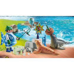 Playmobil - моя жизнь Кормление животных 71448 / артикул   71448  / GTIN 4008789714480