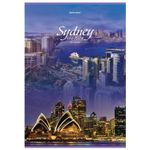 Тетрадь А4, 80 л., BRAUBERG ЭКО, скоба, клетка, обложка картон, "City", 404045, 3шт